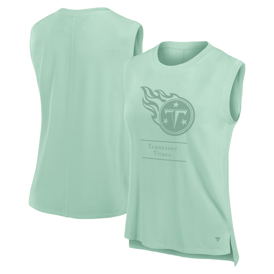 Tennessee Titans Women's Studio Embrace Tank Top Mint