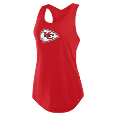 Kansas City Chiefs Women's Iron Fan Tank Top Red
