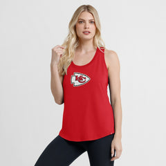Kansas City Chiefs Women's Iron Fan Tank Top Red