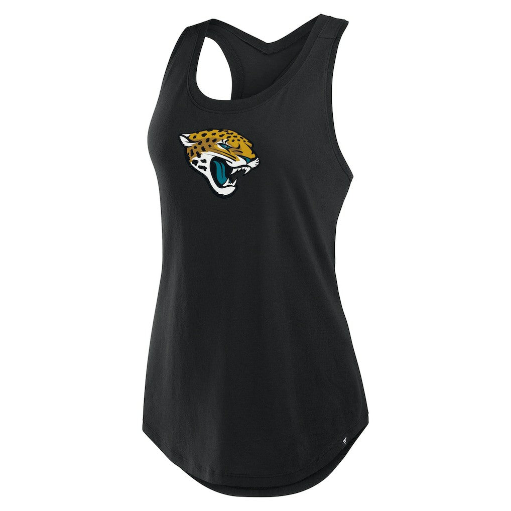 Jacksonville Jaguars Women's Iron Fan Tank Top Black