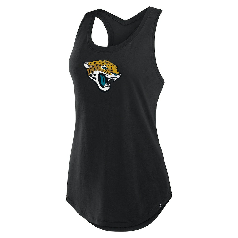 Jacksonville Jaguars Women's Iron Fan Tank Top Black