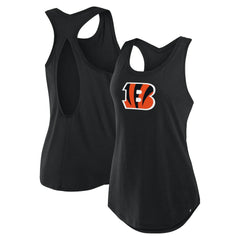 Cincinnati Bengals Women's Iron Fan Tank Top Black