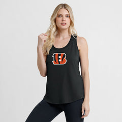 Cincinnati Bengals Women's Iron Fan Tank Top Black