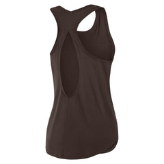 Cleveland Browns Women's Iron Fan Tank Top Brown
