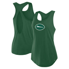 New York Jets Women's Iron Fan Tank Top Green
