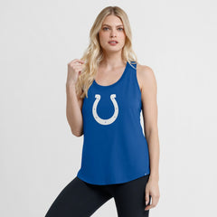 Indianapolis Colts Women's Iron Fan Tank Top Royal