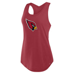 Arizona Cardinals Women's Iron Fan Tank Top Cardinal