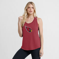 Arizona Cardinals Women's Iron Fan Tank Top Cardinal