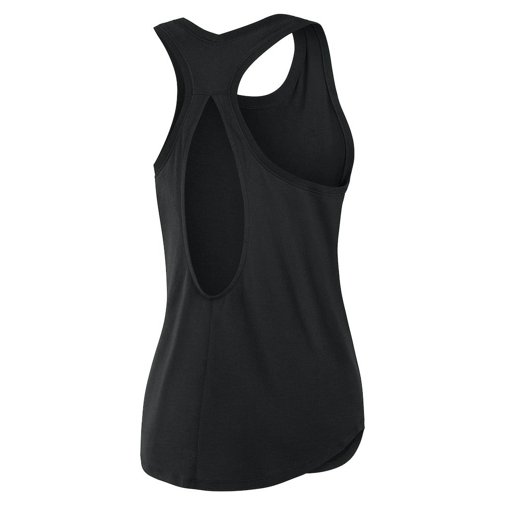 Carolina Panthers Women's Iron Fan Tank Top Black