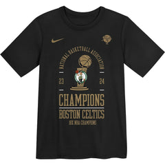 Boston Celtics Preschool 18-Time NBA Finals Champions Locker Room T-Shirt Black