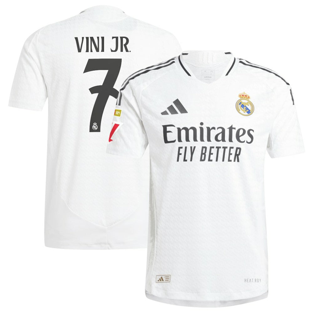 Vini Jr. Real Madrid 2024/25 Home Player Jersey White