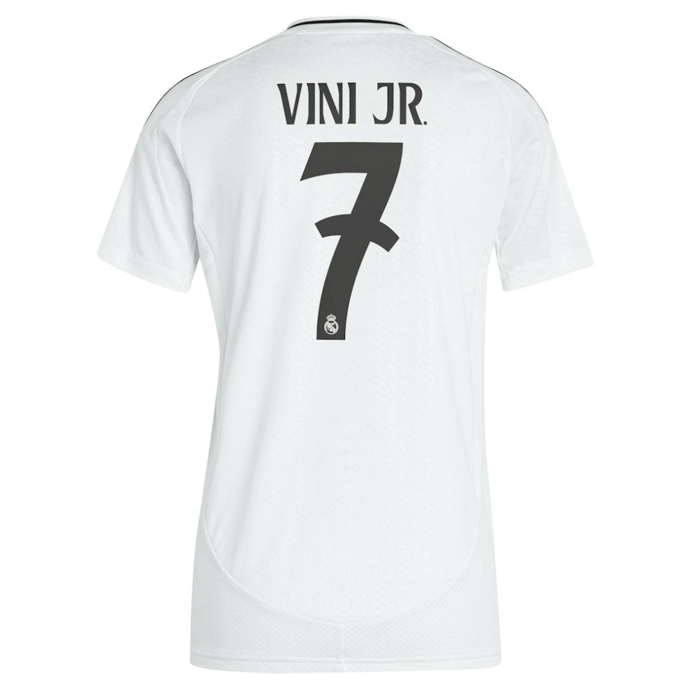 Vini Jr. Real Madrid Women's 2024/25 Home Replica Player Jersey White