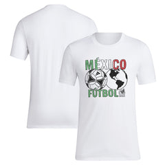 Mexico National Team Around The World T-Shirt White