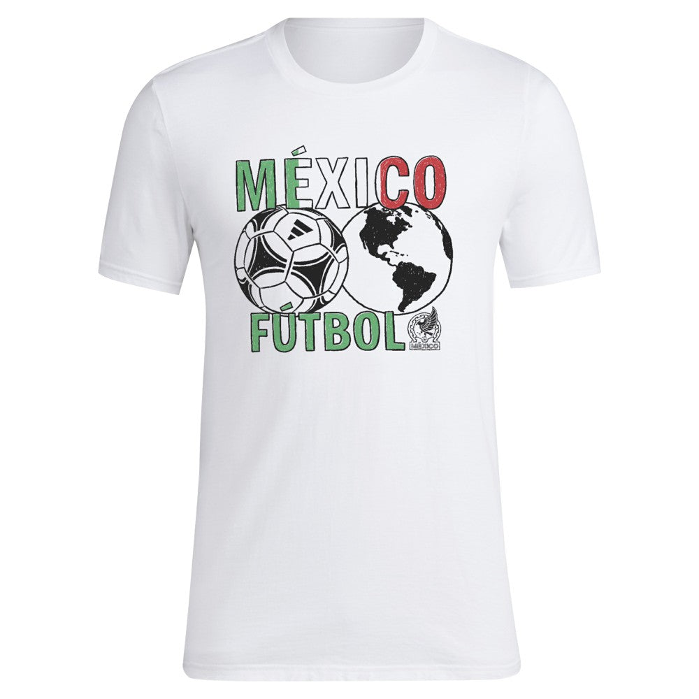 Mexico National Team Around The World T-Shirt White