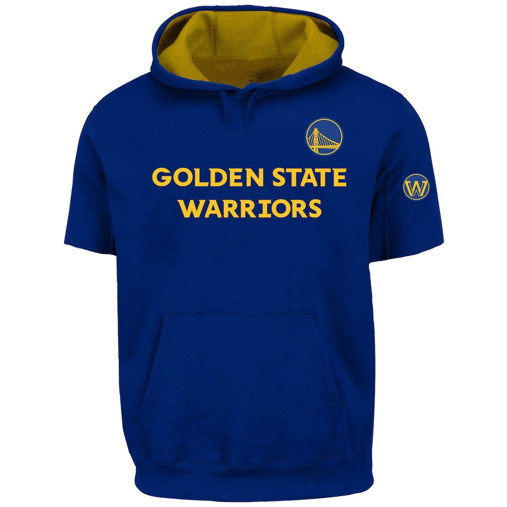 Stephen Curry Golden State Warriors Big & Tall Short Sleeve Hoodie Royal