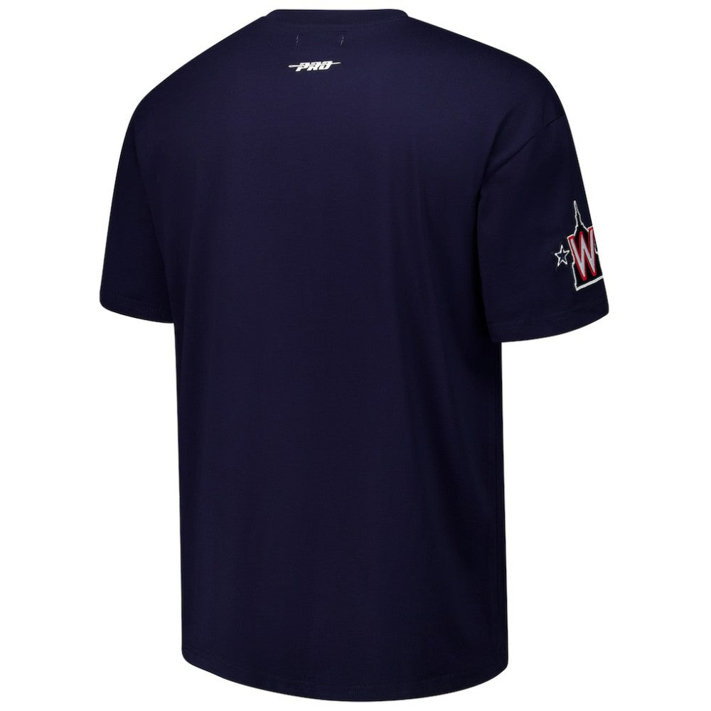 Washington Nationals Pro Standard Turn It Up Dropped Shoulder T-Shirt - Navy T-shirts