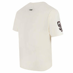 San Diego Padres Pro Standard Turn It Up Dropped Shoulder T-Shirt - Cream T-shirts