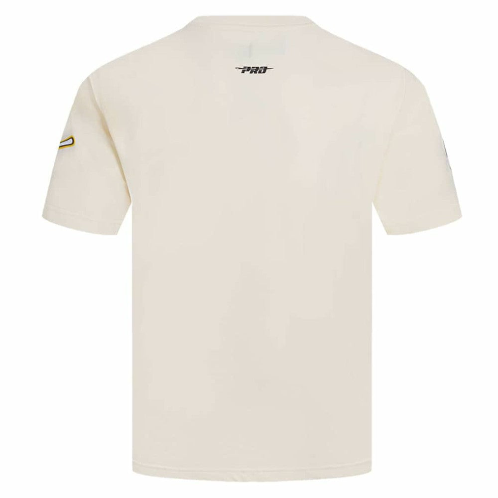 San Diego Padres Pro Standard Turn It Up Dropped Shoulder T-Shirt - Cream T-shirts