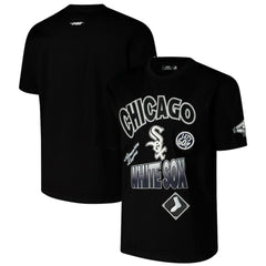 Chicago White Sox Pro Standard Turn It Up Dropped Shoulder T-Shirt - Black T-shirts