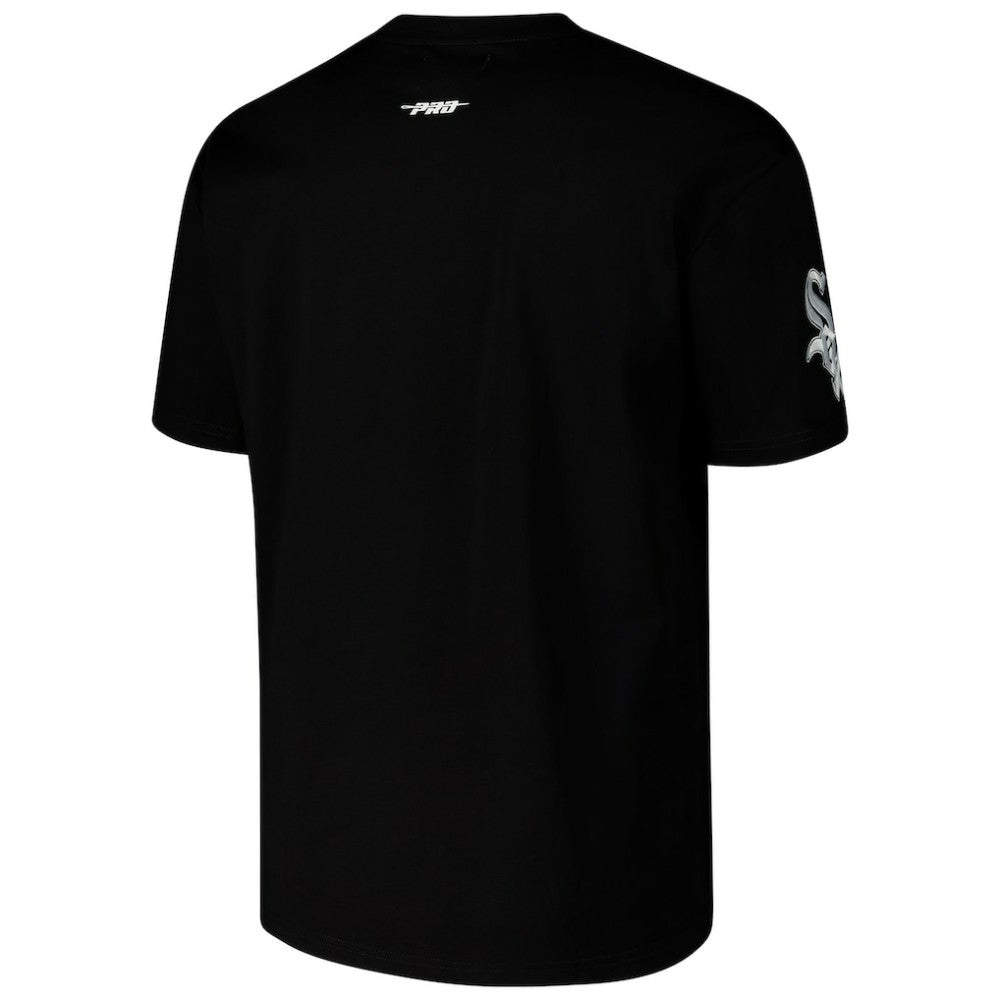 Chicago White Sox Pro Standard Turn It Up Dropped Shoulder T-Shirt - Black T-shirts