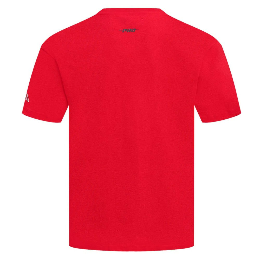Los Angeles Angels Pro Standard Turn It Up Dropped Shoulder T-Shirt - Red T-shirts