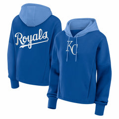 Kansas City Royals Fanatics Women's Oversized Legacy Favorite Spectator Pullover Hoodie - Royal Hoodies