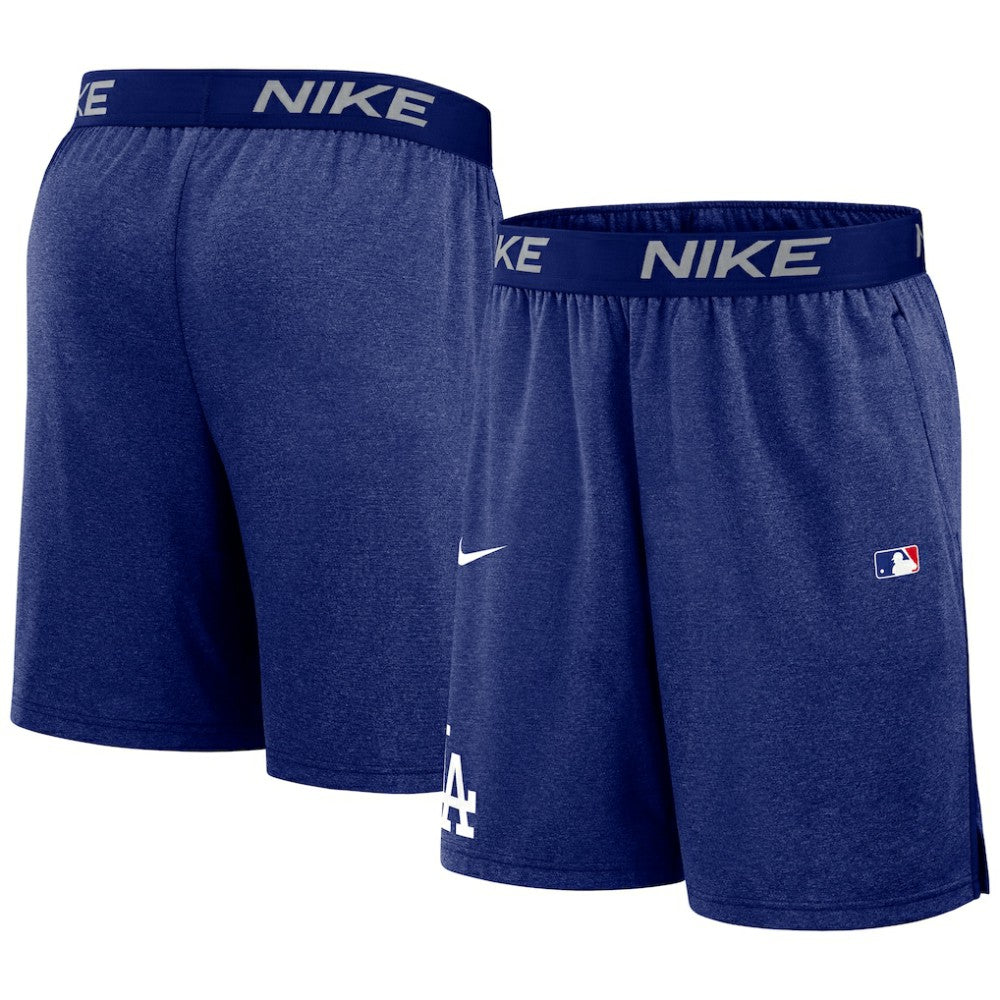 Los Angeles Dodgers Nike Authentic Collection Performance Knit Shorts - Royal Shorts