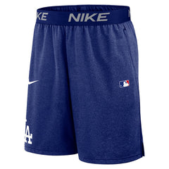 Los Angeles Dodgers Nike Authentic Collection Performance Knit Shorts - Royal Shorts