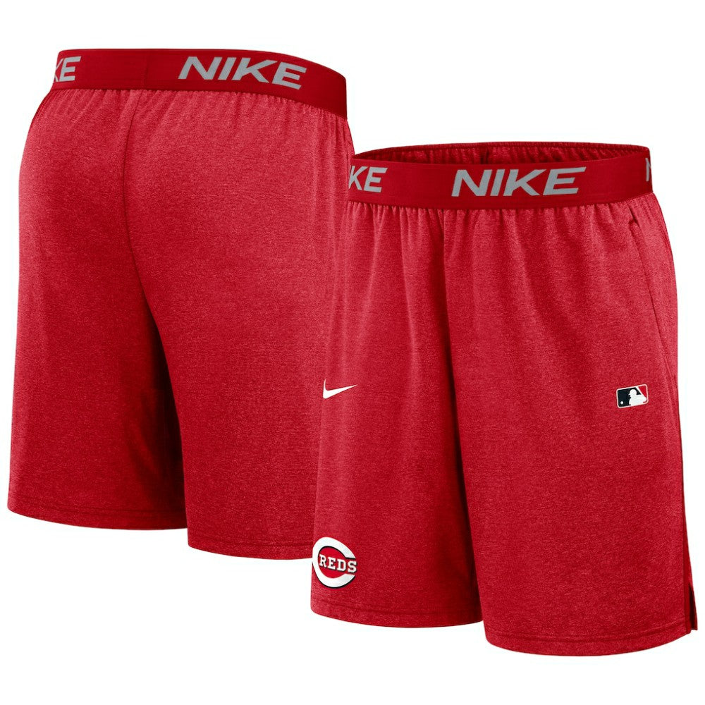Cincinnati Reds Nike Authentic Collection Performance Knit Shorts - Red Shorts