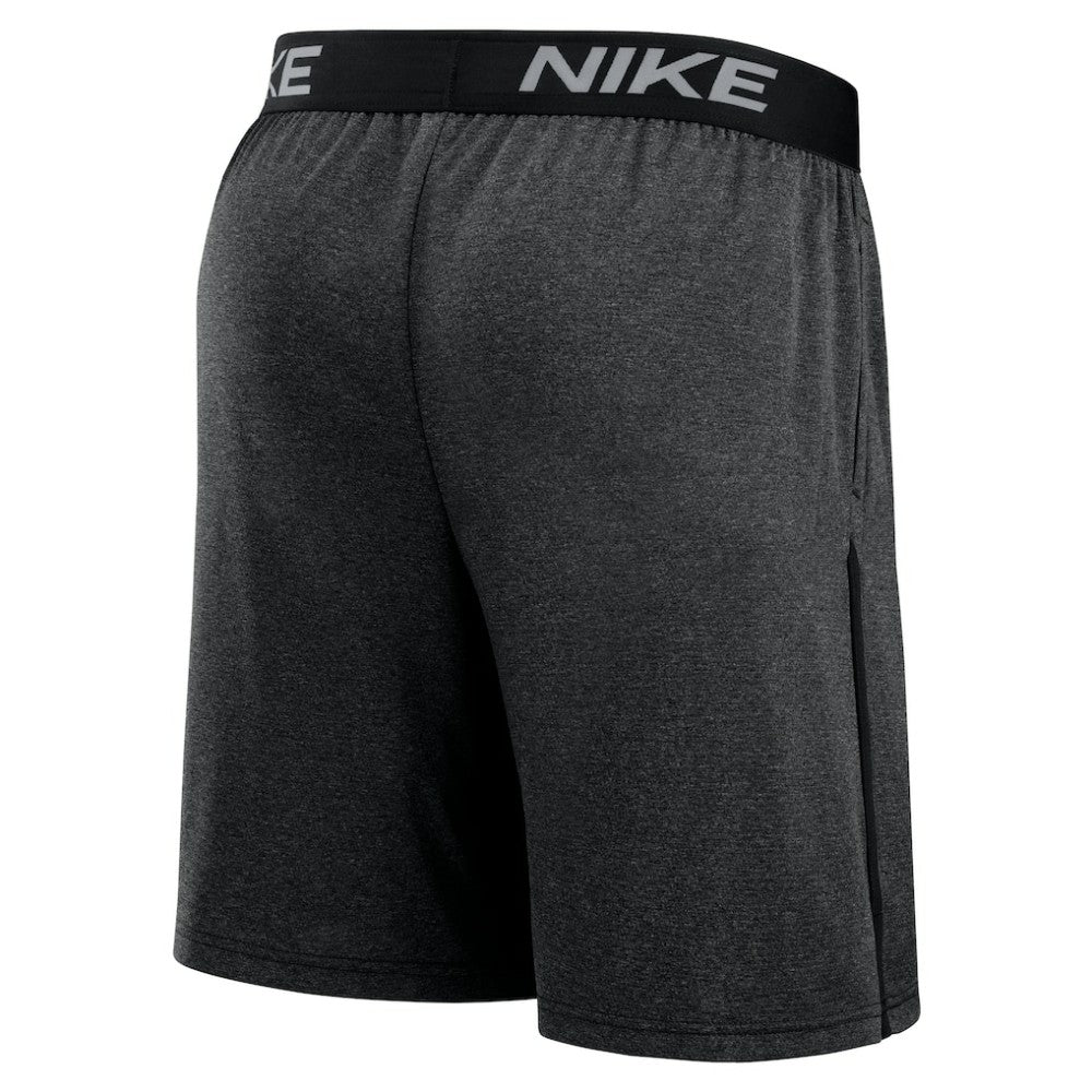 Colorado Rockies Nike Authentic Collection Performance Knit Shorts - Black Shorts