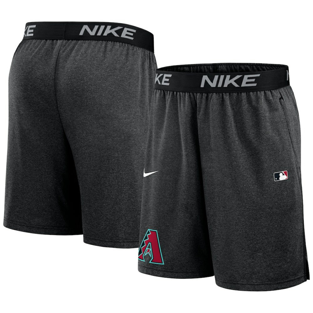 Arizona Diamondbacks Nike Authentic Collection Performance Knit Shorts - Black Shorts