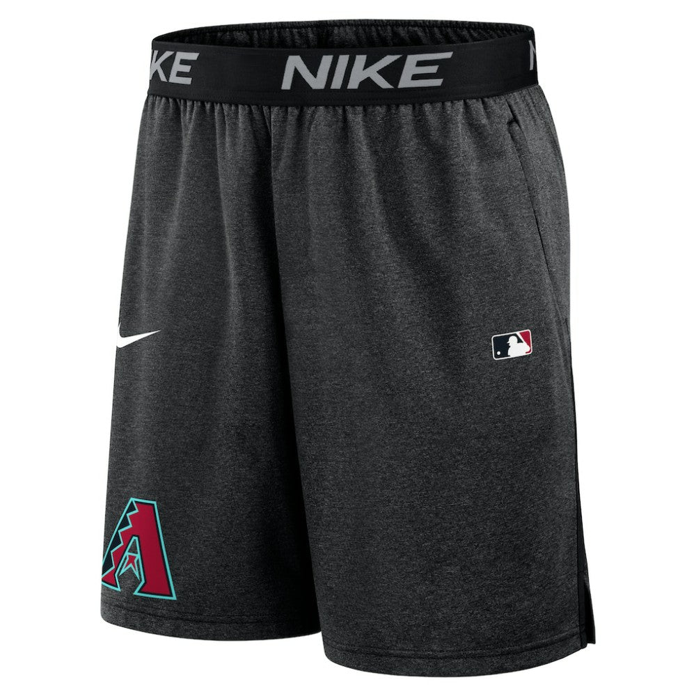 Arizona Diamondbacks Nike Authentic Collection Performance Knit Shorts - Black Shorts
