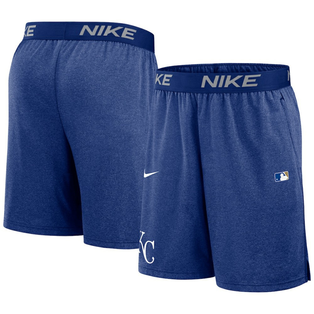 Kansas City Royals Nike Authentic Collection Performance Knit Shorts - Royal Shorts