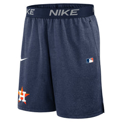 Houston Astros Nike Authentic Collection Performance Knit Shorts - Navy Shorts