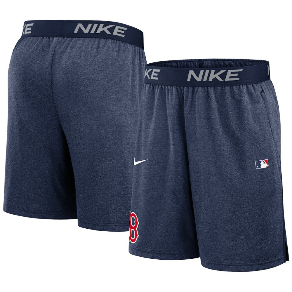 Boston Red Sox Nike Authentic Collection Performance Knit Shorts - Navy Shorts