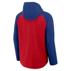 Chicago Cubs Nike Authentic Collection Raglan Performance Full-Zip Jacket - Red/Royal Jackets