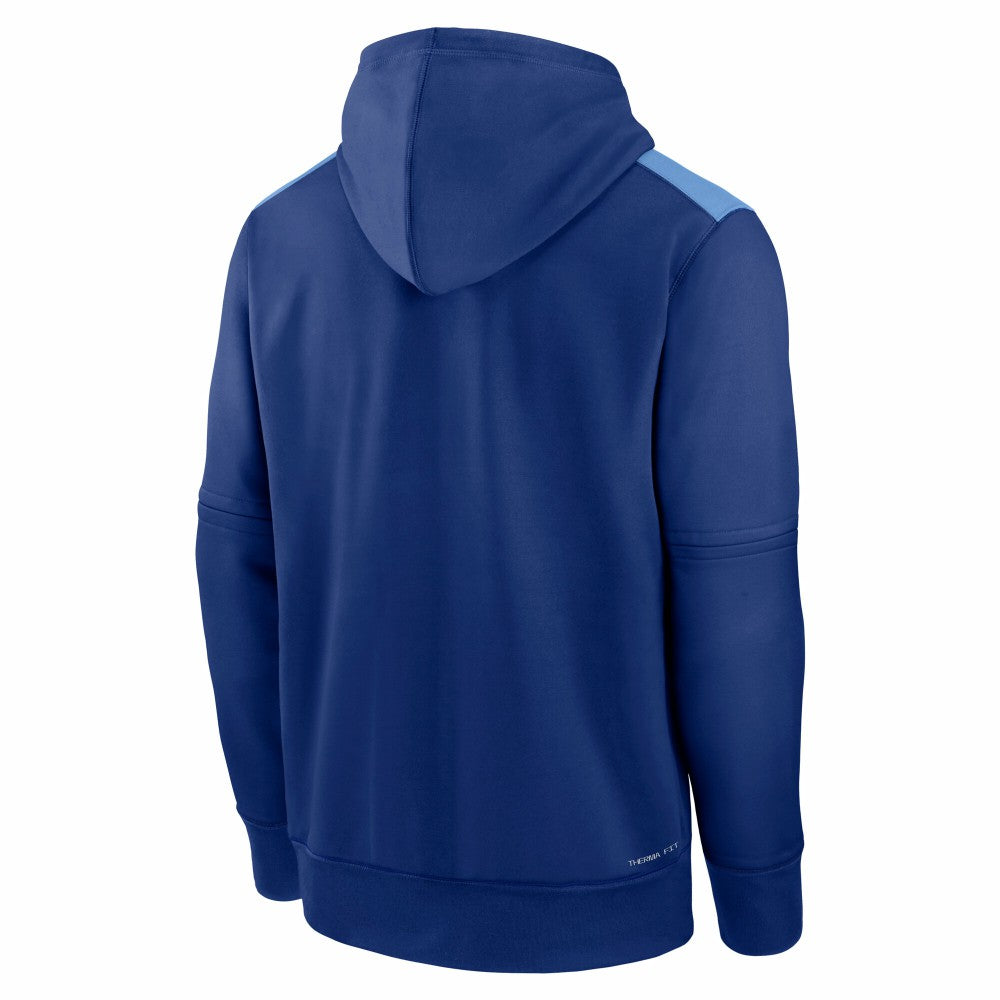 Kansas City Royals Nike Authentic Collection Performance Pullover Hoodie - Royal Hoodies