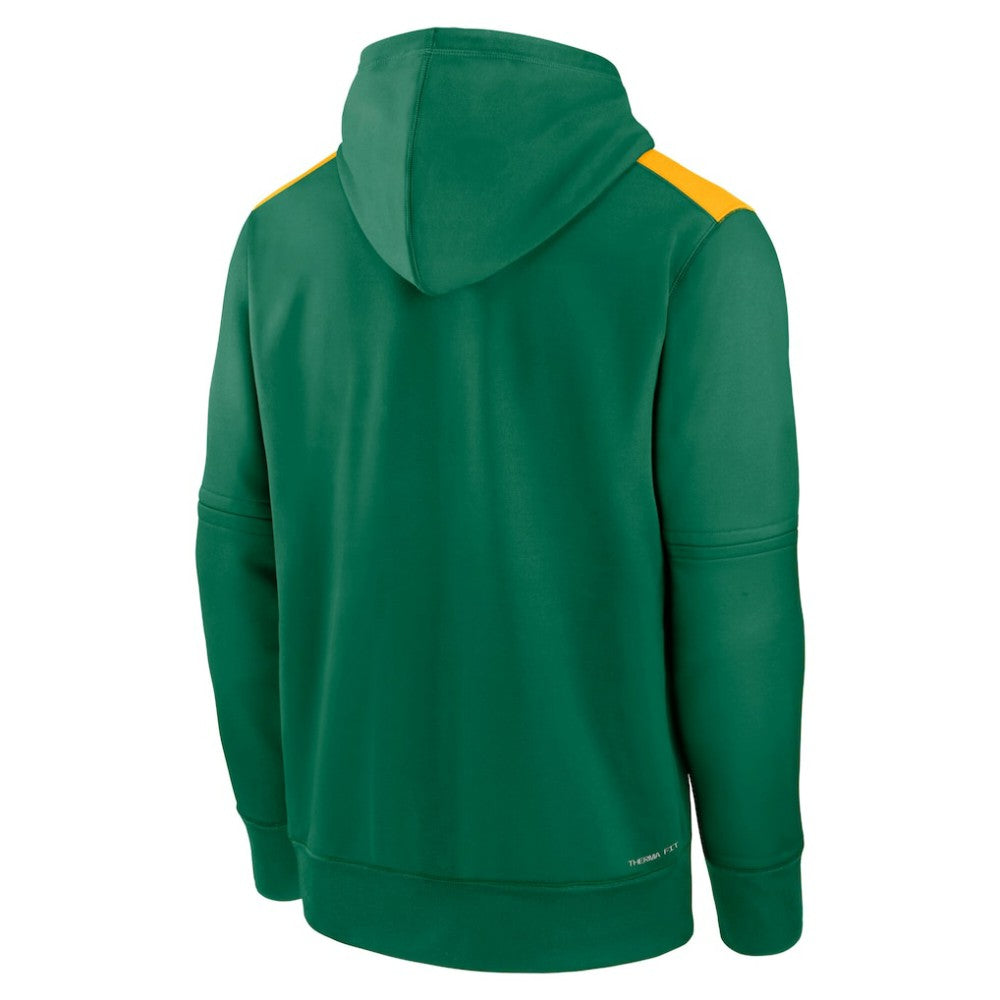 Athletics Nike Authentic Collection Performance Pullover Hoodie - Kelly Green Hoodies