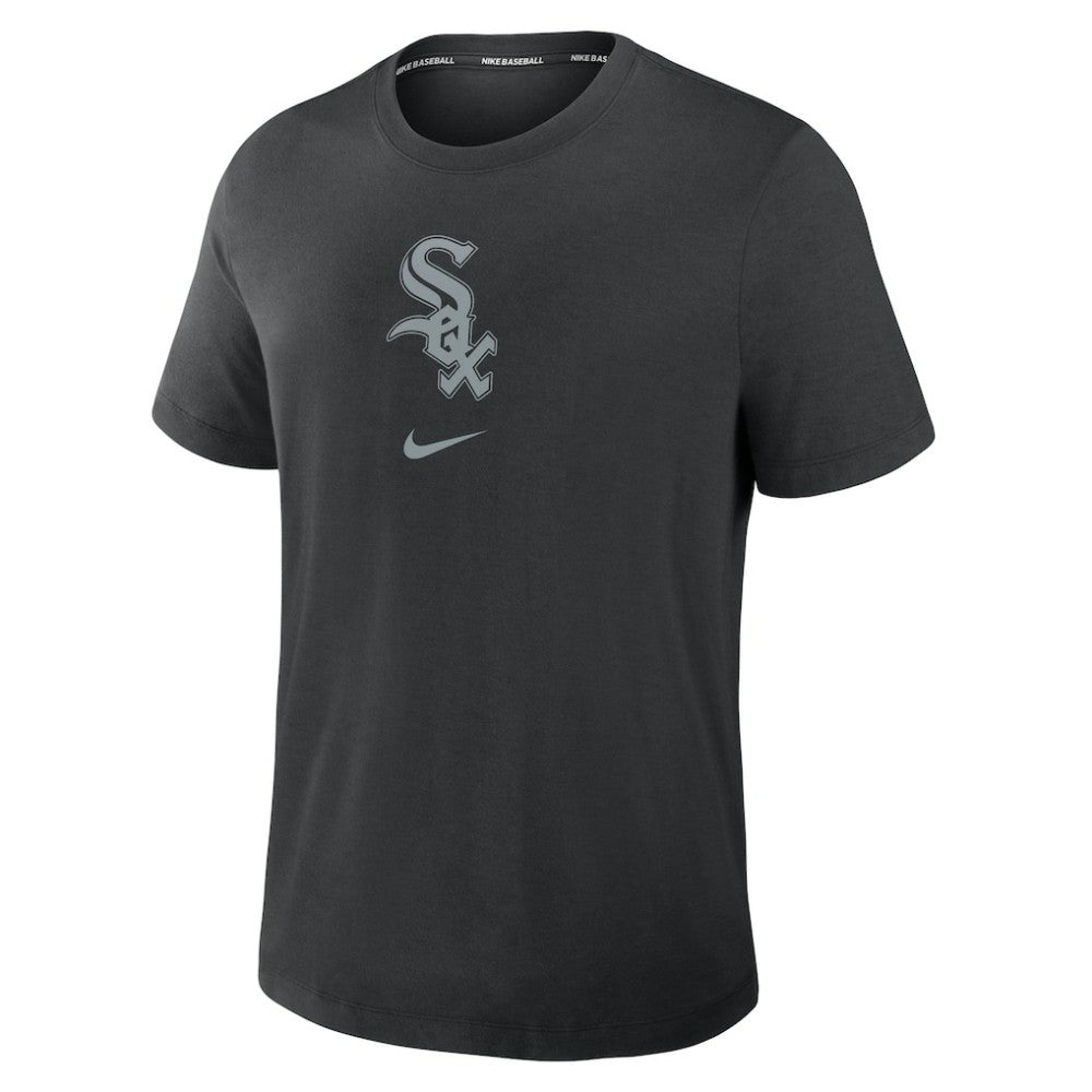 Chicago White Sox Nike Authentic Collection Early Work Tri-Blend Dri-FIT T-Shirt - Black T-shirts