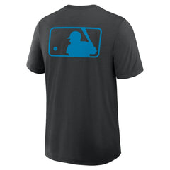 Miami Marlins Nike Authentic Collection Early Work Tri-Blend Dri-FIT T-Shirt - Black T-shirts