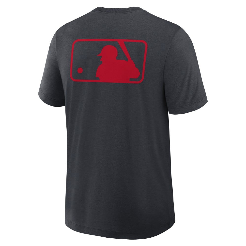 Minnesota Twins Nike Authentic Collection Early Work Tri-Blend Dri-FIT T-Shirt - Black T-shirts