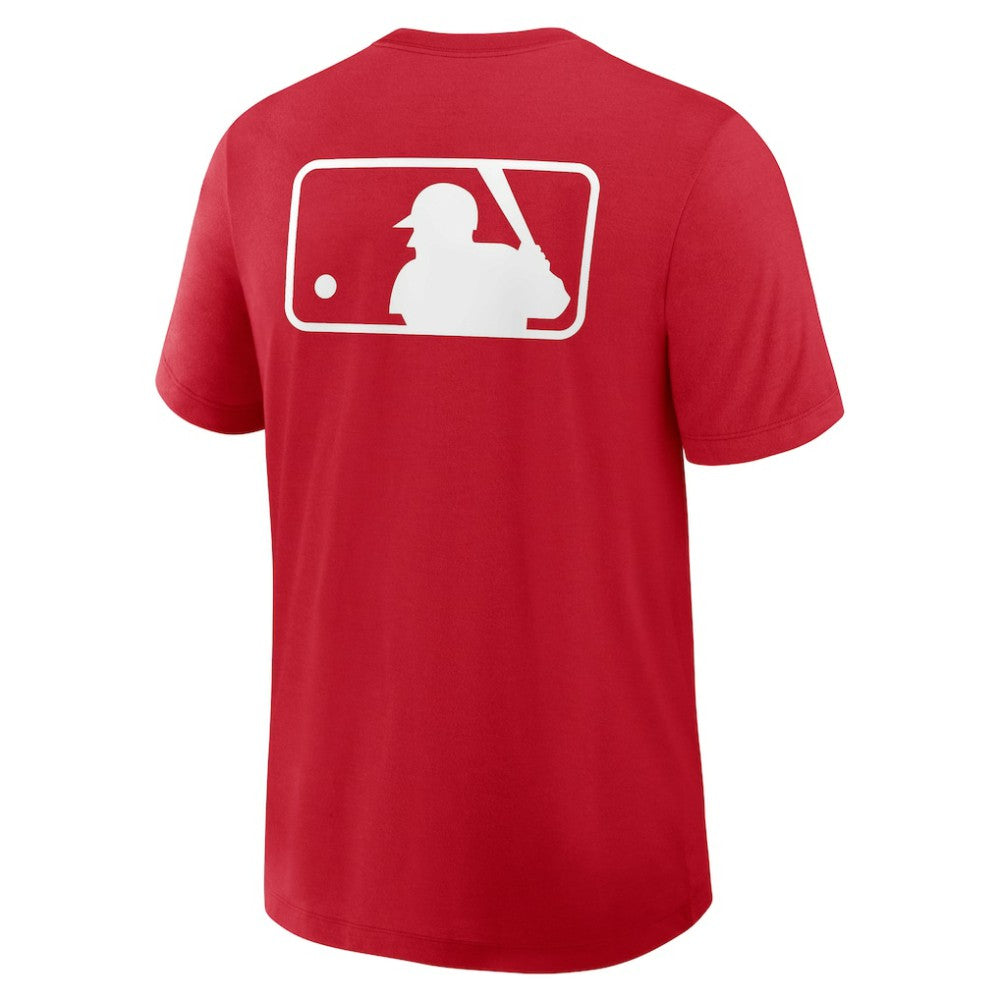 Washington Nationals Nike Authentic Collection Early Work Tri-Blend Dri-FIT T-Shirt - Red T-shirts