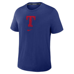 Texas Rangers Nike Authentic Collection Early Work Tri-Blend Dri-FIT T-Shirt - Royal T-shirts