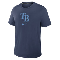 Tampa Bay Rays Nike Authentic Collection Early Work Tri-Blend Dri-FIT T-Shirt - Navy T-shirts