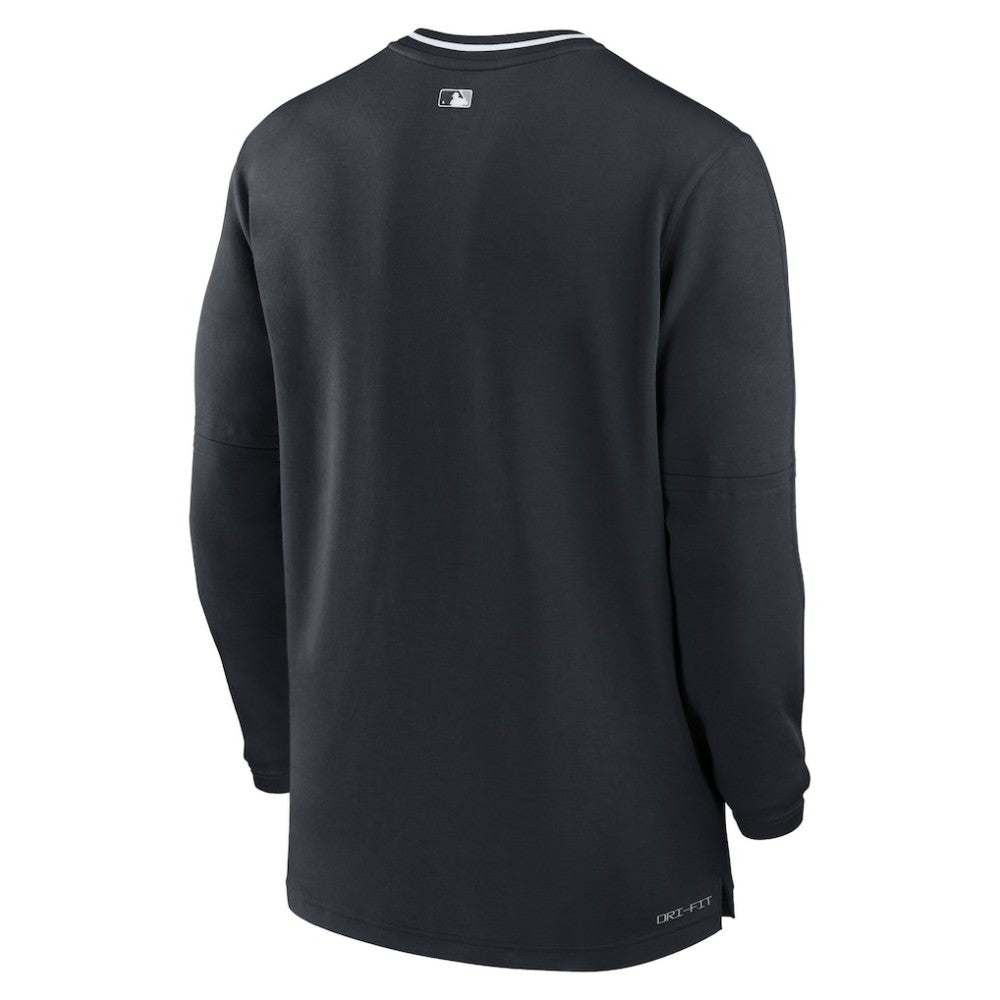 New York Yankees Nike Authentic Collection Performance Half-Zip Top - Navy Tops