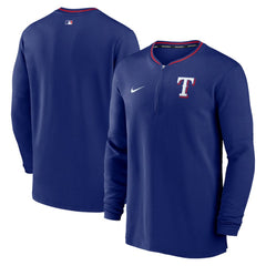 Texas Rangers Nike Authentic Collection Performance Half-Zip Pullover - Royal Pullover