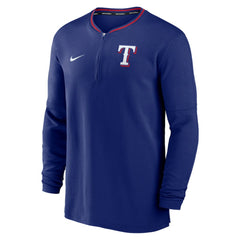 Texas Rangers Nike Authentic Collection Performance Half-Zip Pullover - Royal Pullover