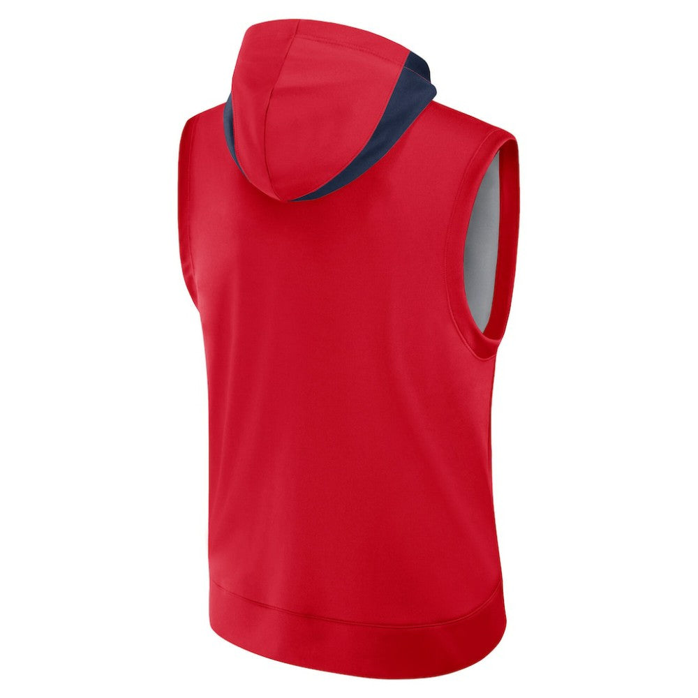 St. Louis Cardinals Nike Authentic Collection Dri-FIT Sleeveless Hoodie - Red Hoodies