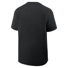 Arizona Diamondbacks Nike Authentic Collection Raglan Short Sleeve Windshirt - Black