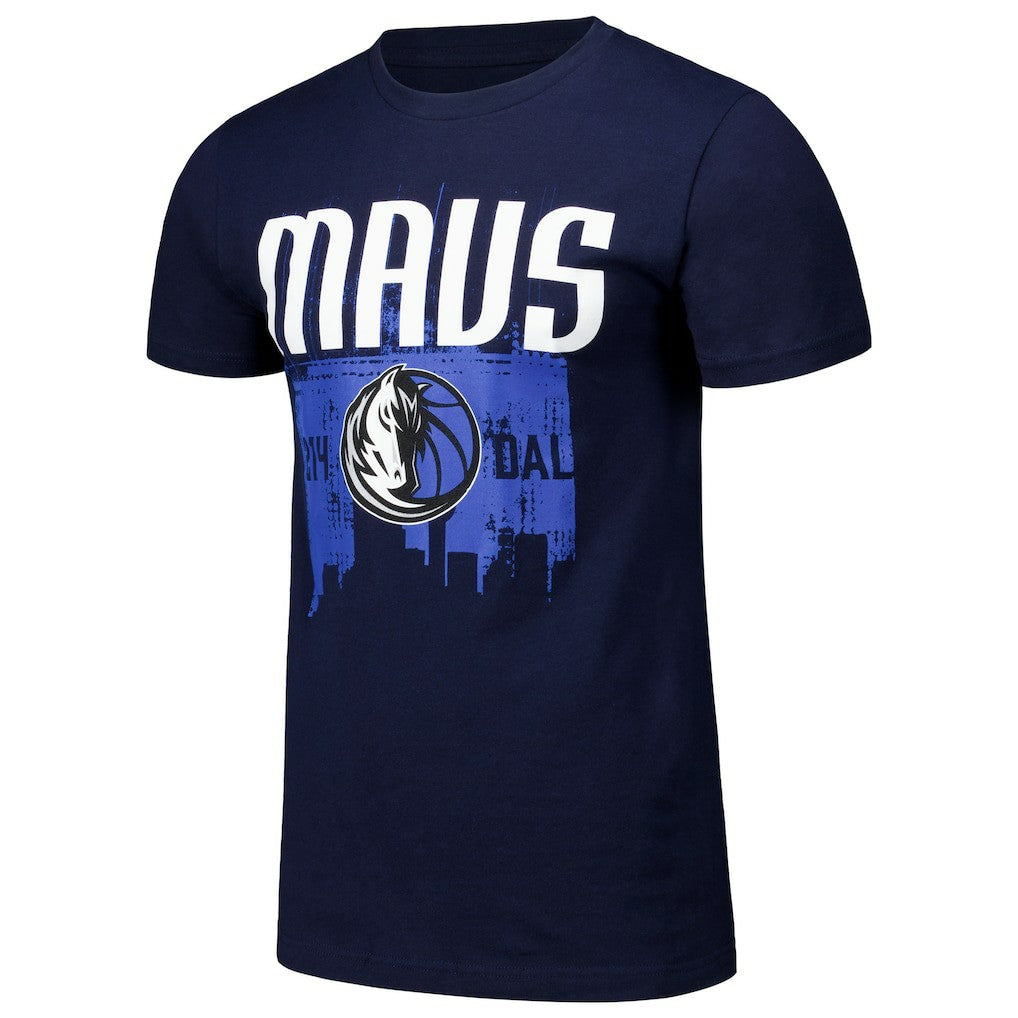 Dallas Mavericks Stadium Essentials Unisex Breakdown T-Shirt Navy
